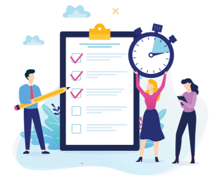 Illustration representing creative planning